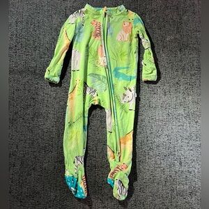 Posh Peanut Safari Print Footie